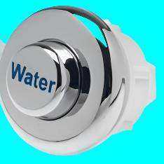 ABTW-60 Air Button WATER Chrome Push Button