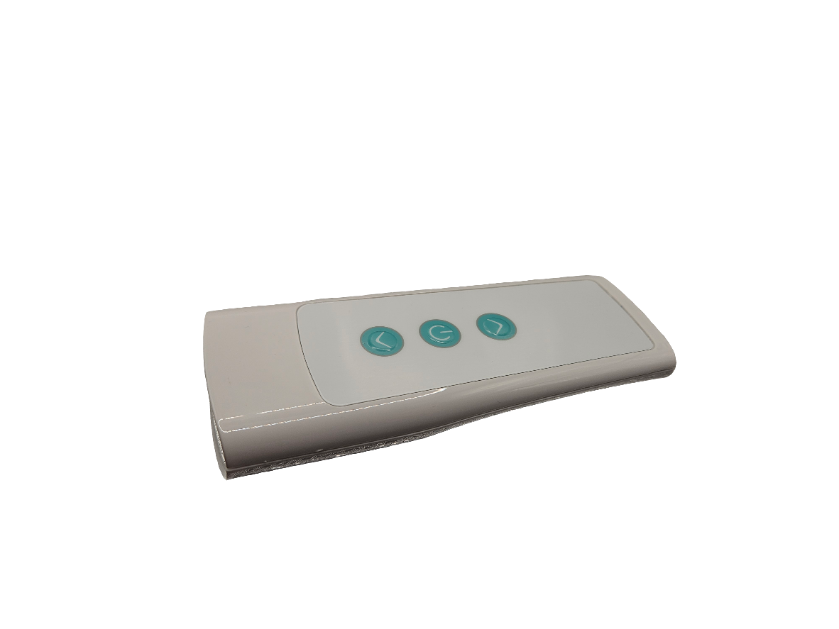 Whirlpool Air Massage Remote 99638, waterproof, white, three-button design