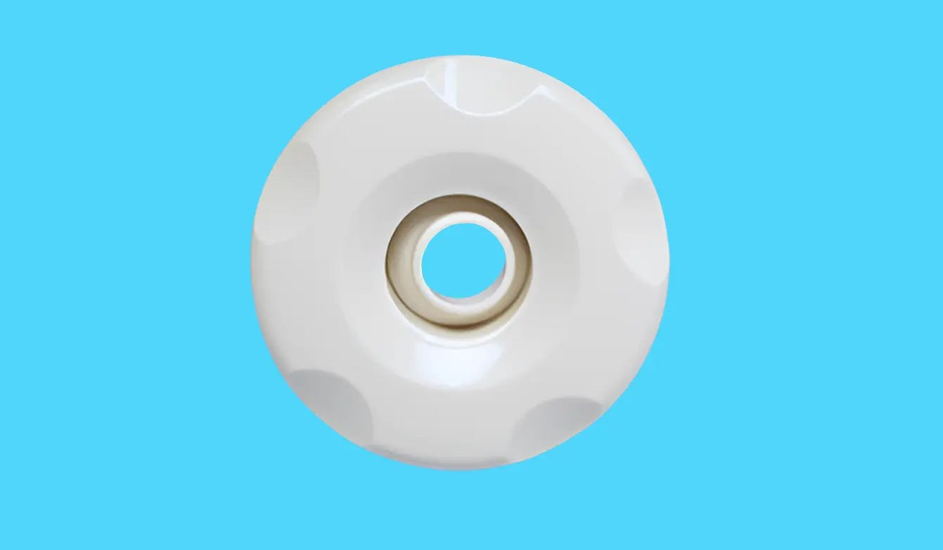 7cm 5 Scallop Directional Jet Face White Jet Face White NuWhirl7cm 5 Scallop Directional Jet Face White NuWhirl 
These Jet Faces are a part of NuWhirl Systems Classic Series, the Jets have been used by many manufacturers and havNUWHIRL SYSTEMS